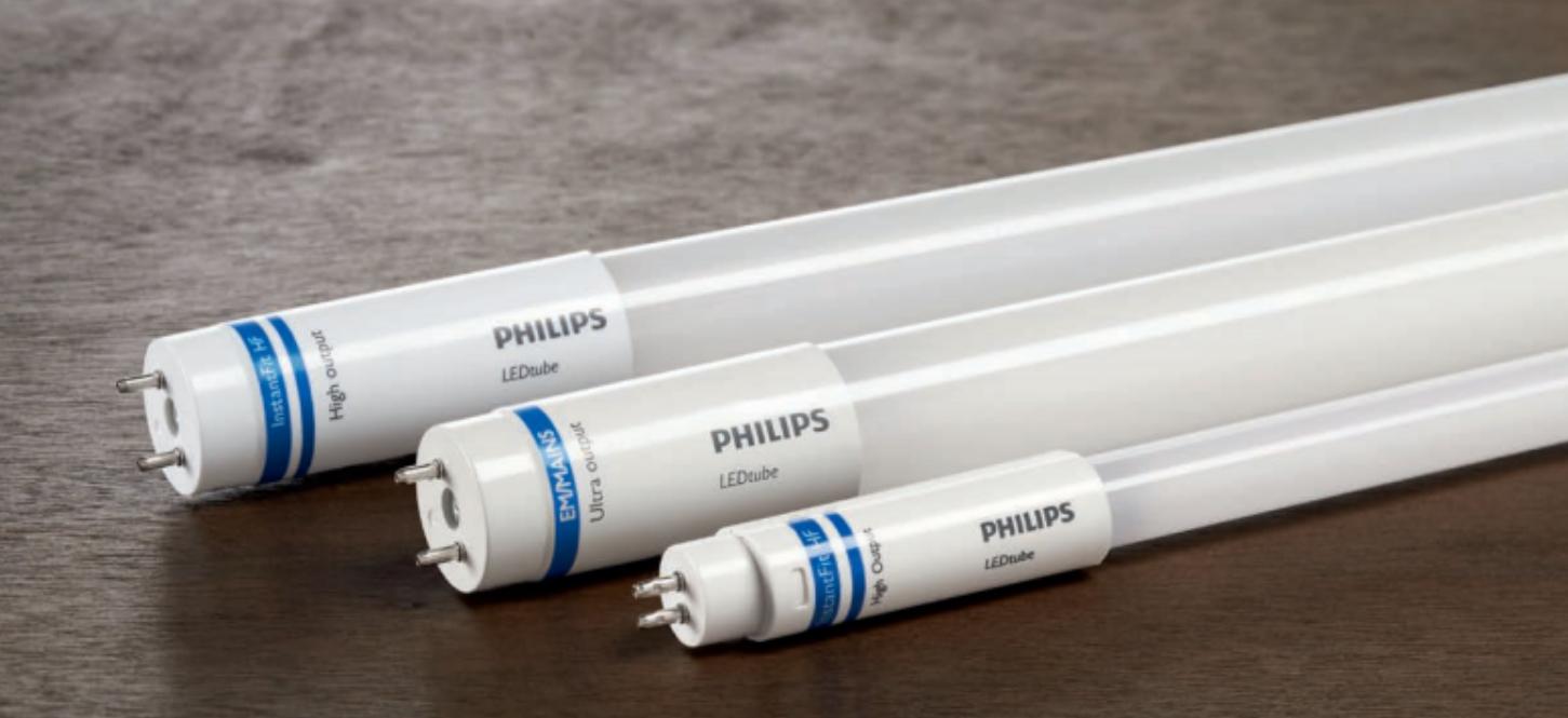 Philips sản xuất rất nhiều mẫu mã đèn tuýp led