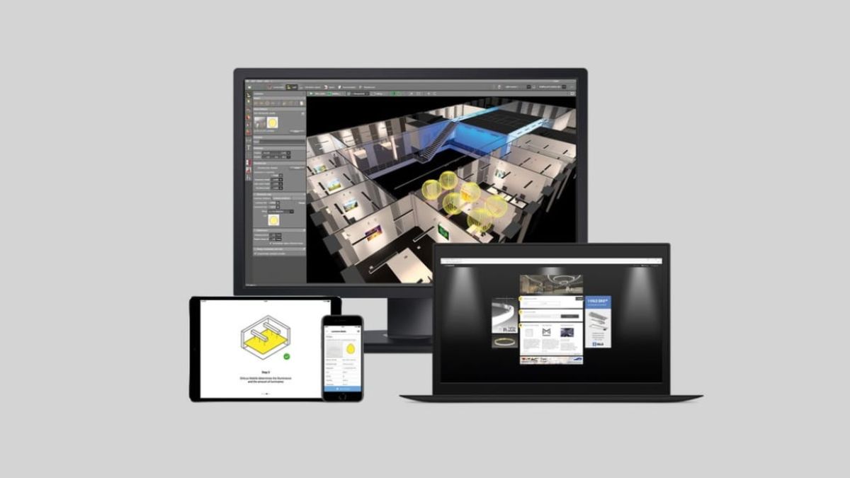 Phần mềm t&iacute;nh to&aacute;n độ rọi chiếu s&aacute;ng chuy&ecirc;n dụng DIAlux