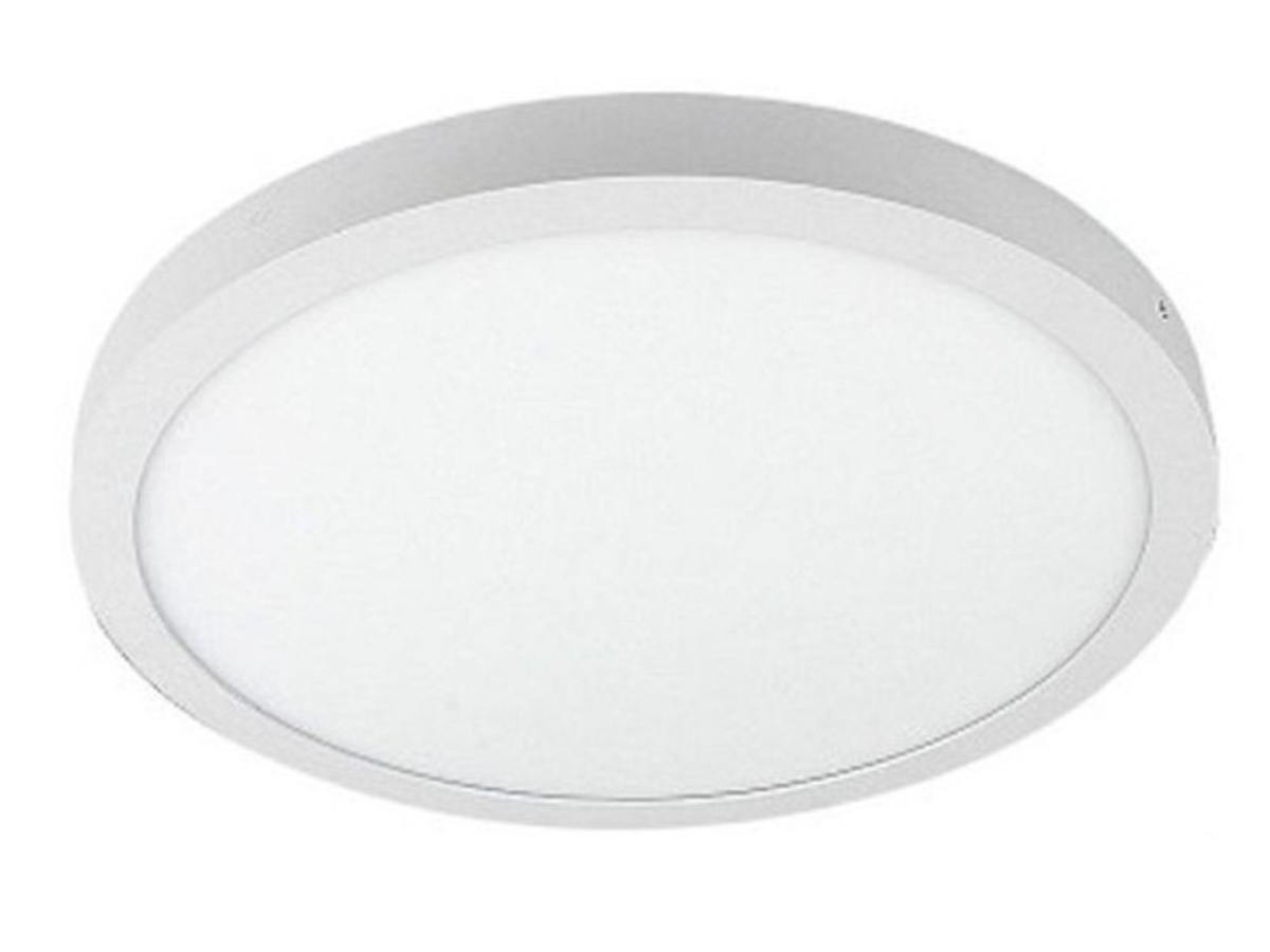 Loại đèn LED ốp trần tròn được thiết kế kiểu dáng giống với tên gọi