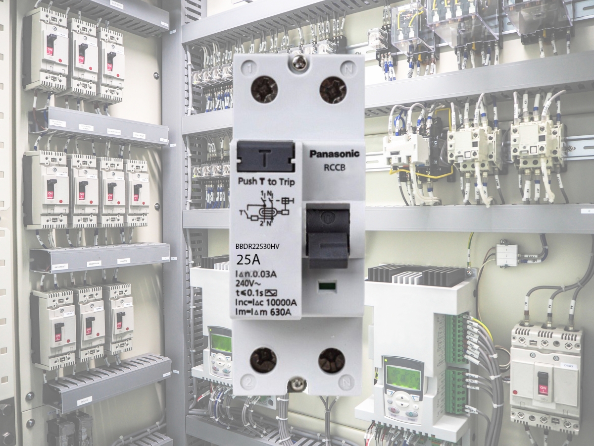 Cầu dao tự ngắt điện RCCB 25A-63A Panasonic