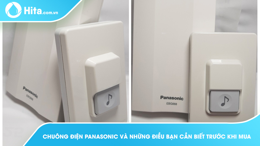 Chuông điện Panasonic và những điều bạn cần biết trước khi mua