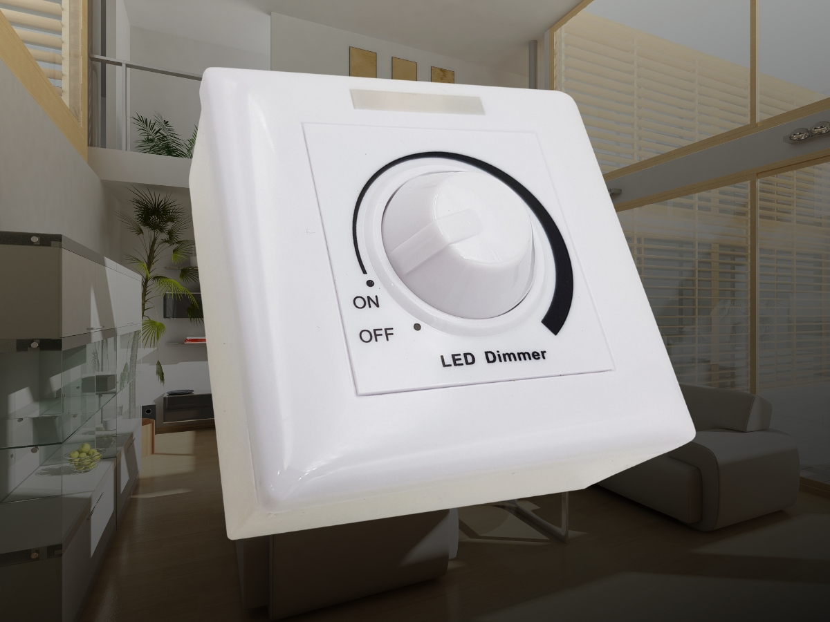 Dimmer đèn LED hoạt động theo cơ chế dựa vào sự thay đổi của hiệu điện thế chạy qua thiết bị điện