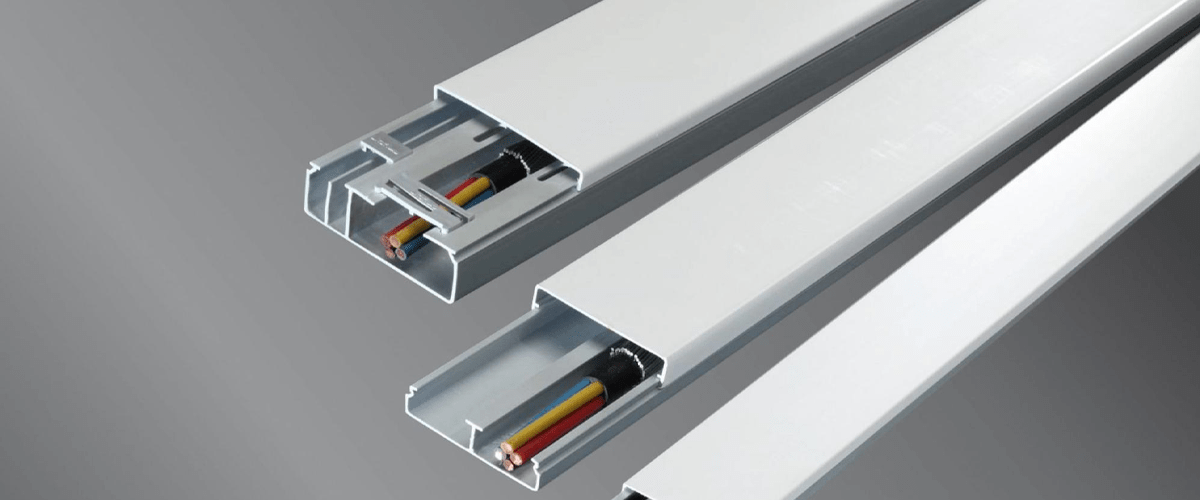 Hệ thống dây bên trong ống gen điện dẹt