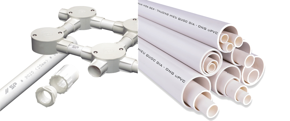 Ống bảo vệ dây điện dạng ống được thu thành cuộn