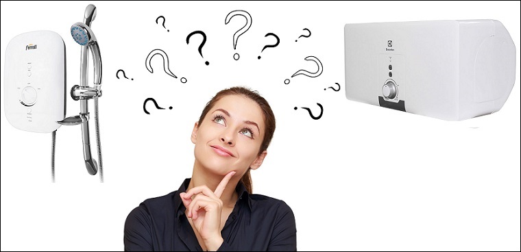 quyết định nên mua máy nước nóng trực tiếp hay gián tiếp