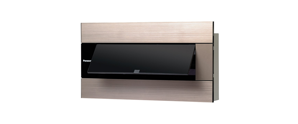 Tủ điện âm tường Panasonic có kiểu dáng thanh lịch, tinh tế