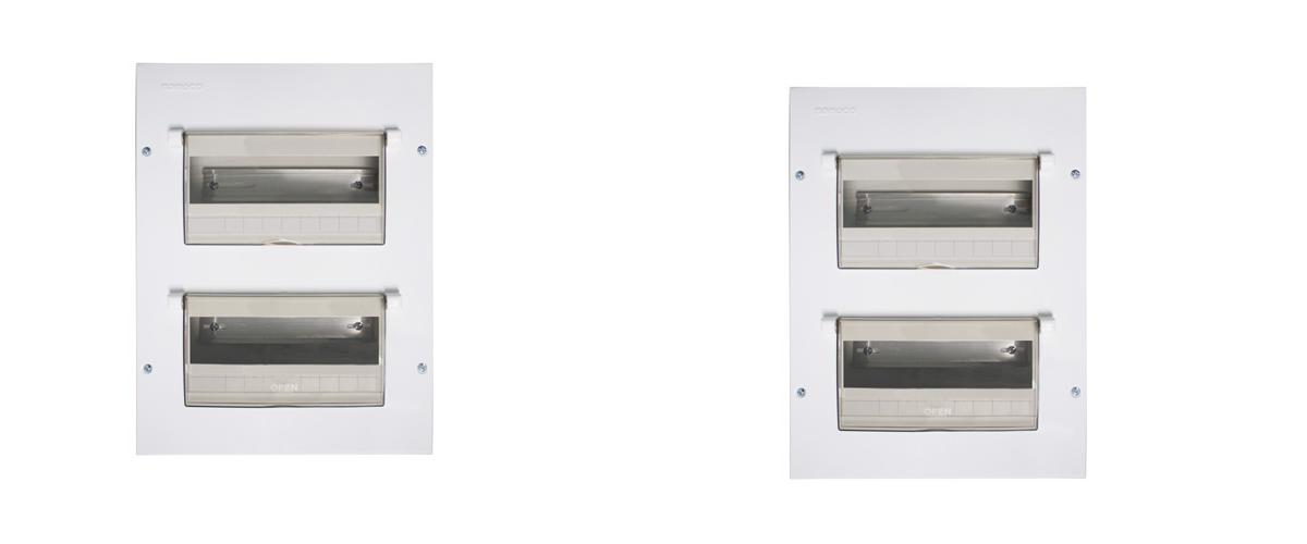 Mẫu tủ điện âm tường Panasonic có 4 module