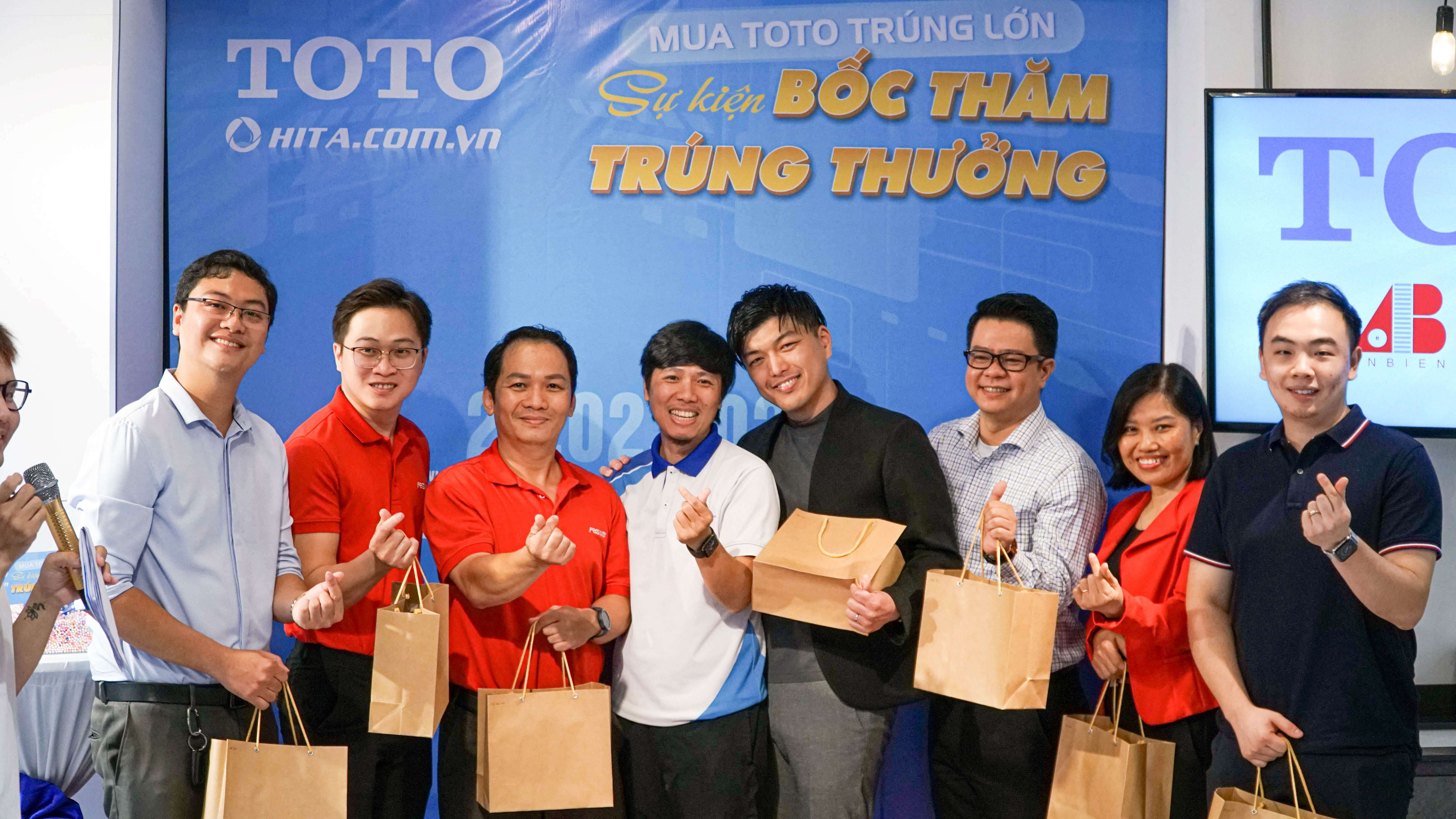 Nội Thất HITA tổ chức sự kiện "Mua TOTO Trúng Lớn" lần thứ 3