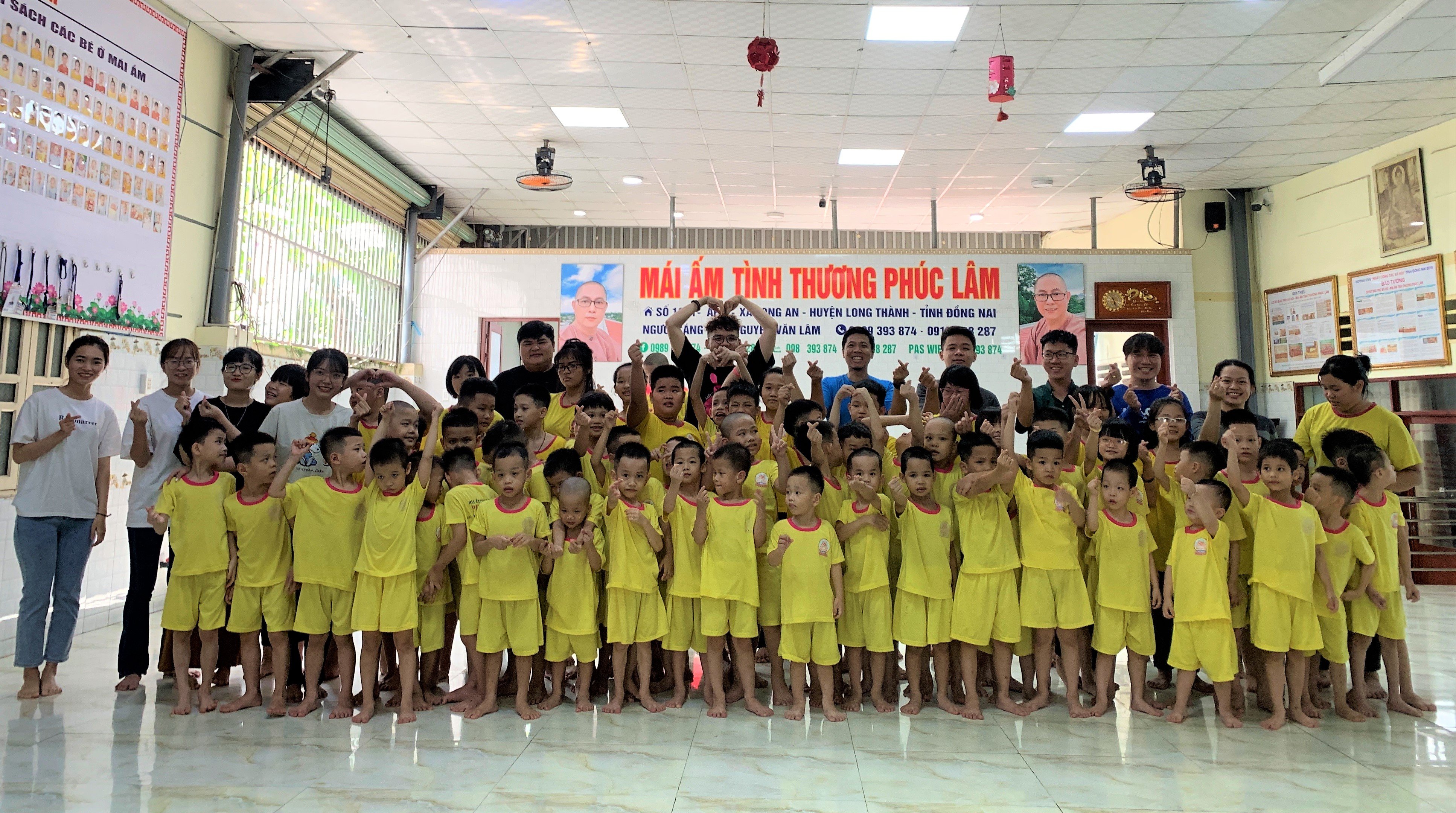 HITA cùng các em nhỏ tại Mái Ấm Tình Thương Phúc Lâm