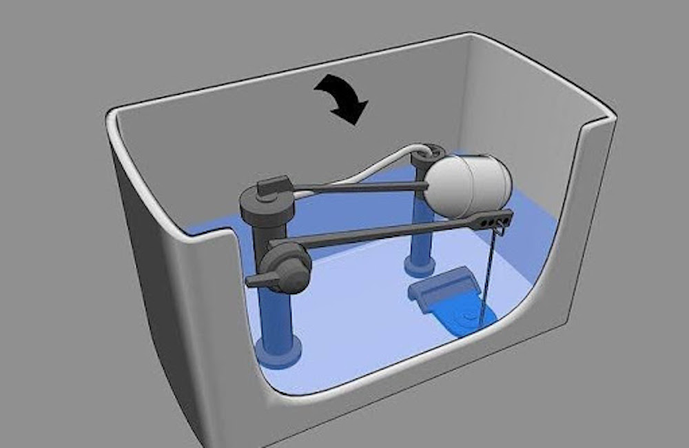 Nguyên nhân van xả nước bồn cầu bị hỏng