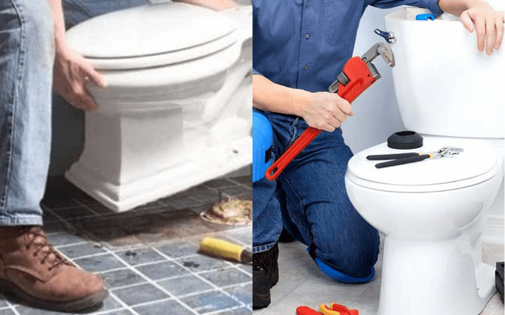 Tự lắp đặt và thuê dịch vụ chuyên nghiệp lắp đặt bồn cầu