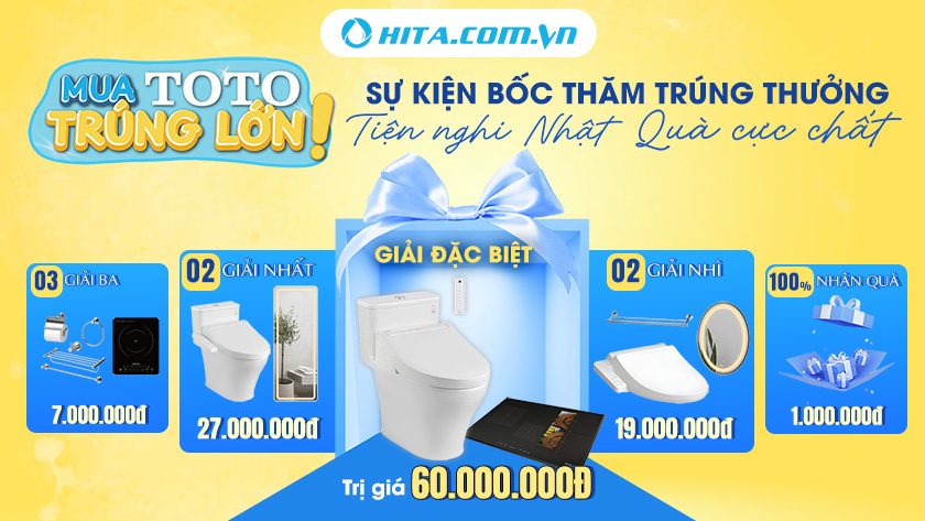Cơ cấu giải thưởng Sự kiện MUA TOTO TRÚNG LỚN – TIỆN NGHI NHẬT, QUÀ CỰC CHẤT