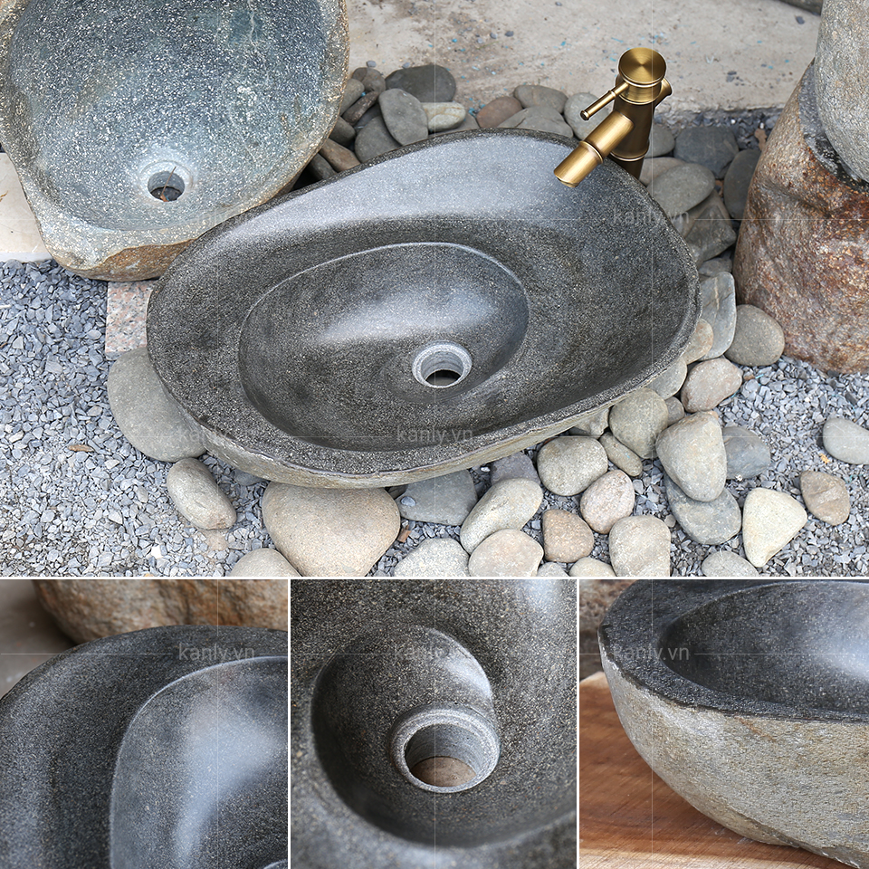 Lavabo bàn đá được chế tác hình dáng ấn tượng đến từ Kanly