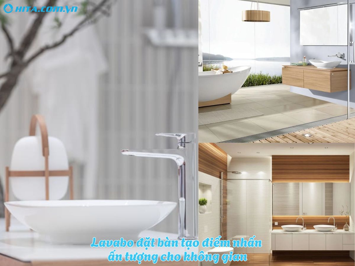 Những điểm kh&aacute;c biệt giữa lavabo đặt b&agrave;n v&agrave; lavabo &acirc;m b&agrave;n 1