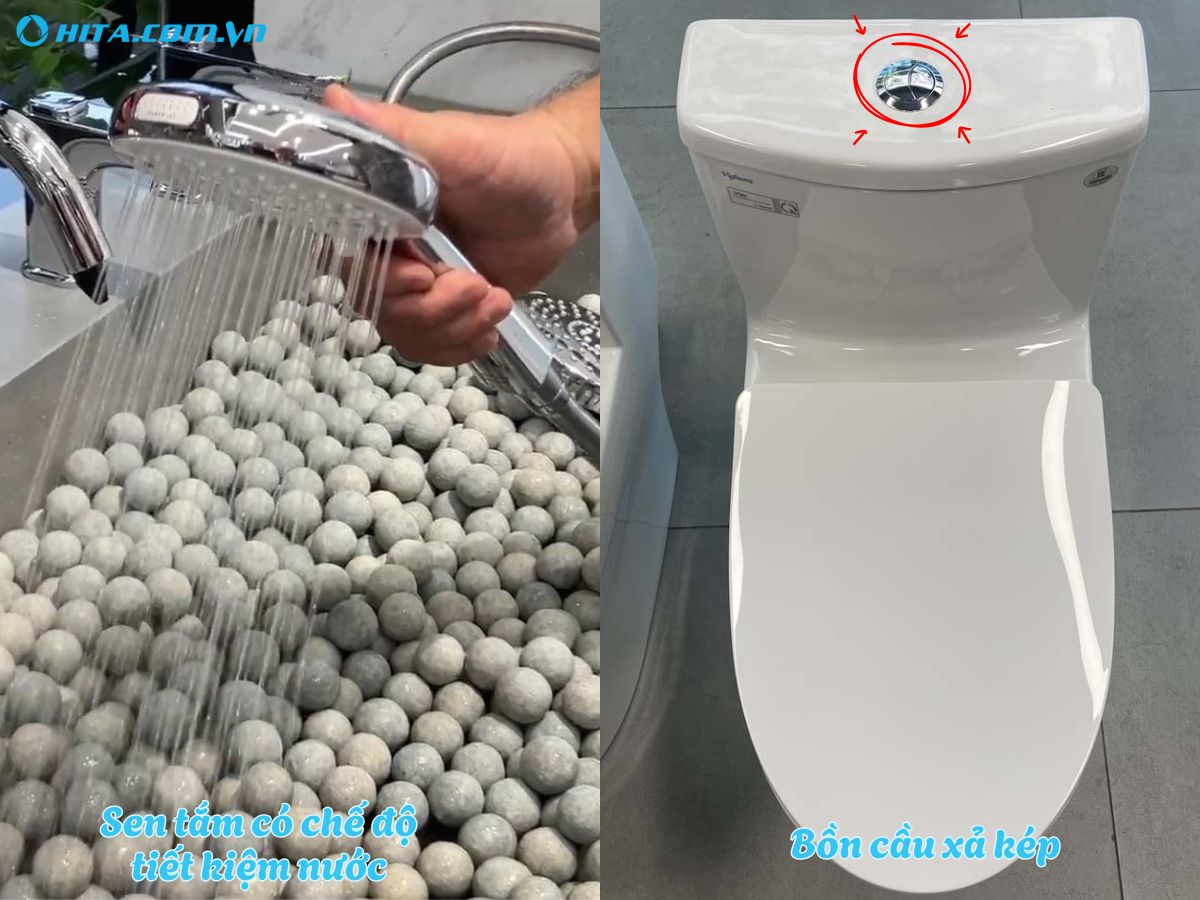 Chọn thiết bị vệ sinh theo c&ocirc;ng năng thiết yếu