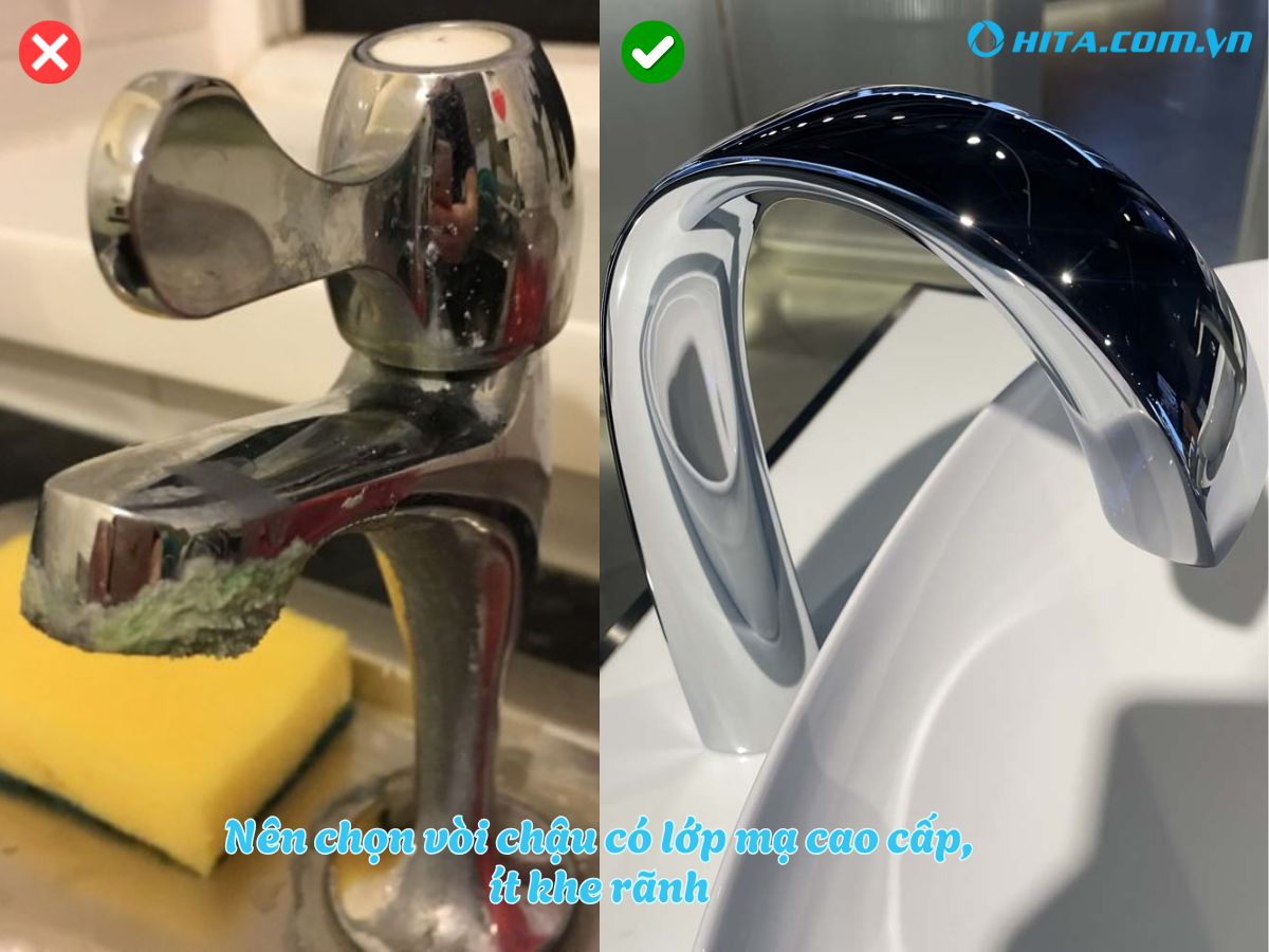 Chọn thiết bị có thiết kế chống bám cặn 2