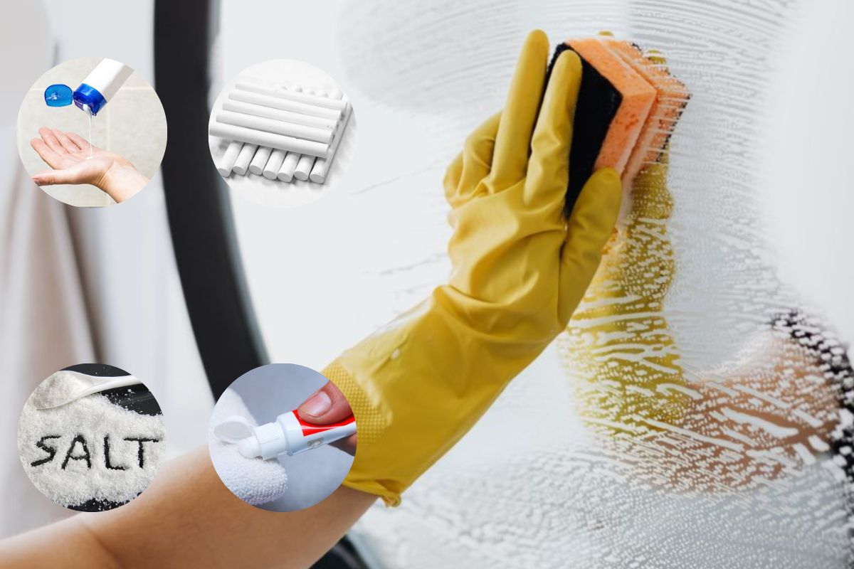 Bên cạnh việc sử dụng các loại hóa chất chuyên dụng để vệ sinh gương phòng tắm, bạn có thể tận dụng những vật liệu xung quanh có thể làm bất ngờ bởi độ hiệu quả của chúng đấy.