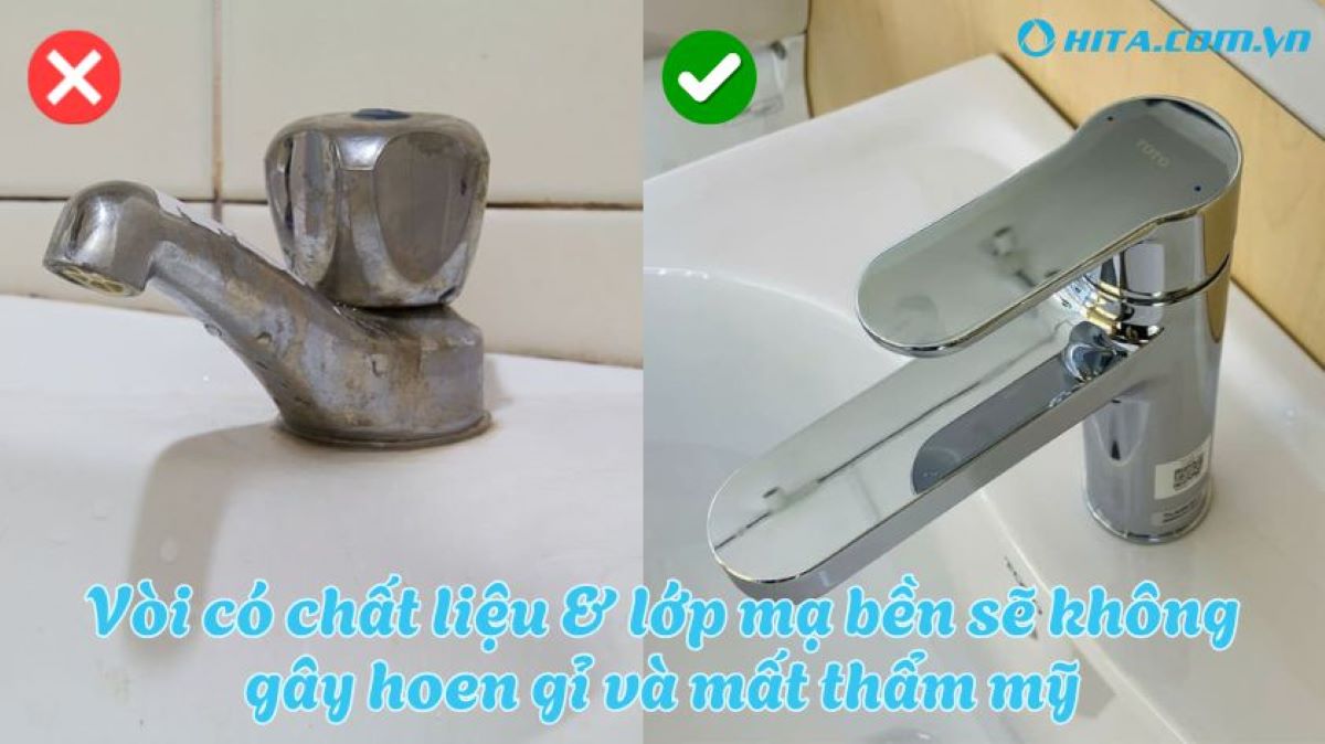 Chọn v&ograve;i nước cho nh&agrave; vệ sinh