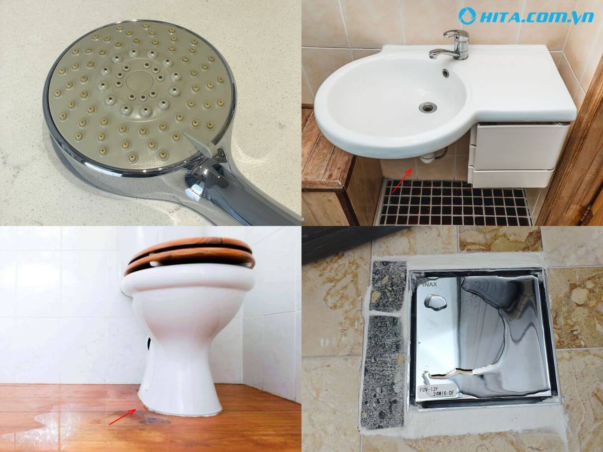 Những vị tr&iacute; dễ bị bỏ qu&ecirc;n khi vệ sinh c&aacute;c thiết bị trong nh&agrave; tắm