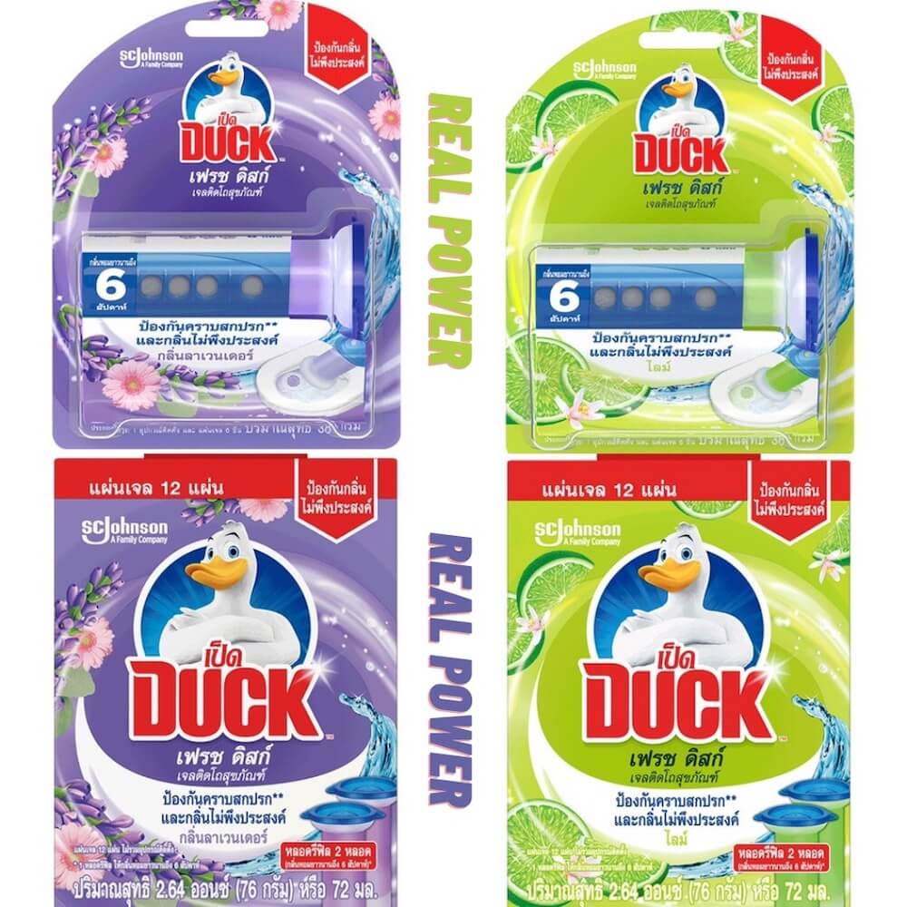 Gel vệ sinh bồn cầu Duck Fresh Discs