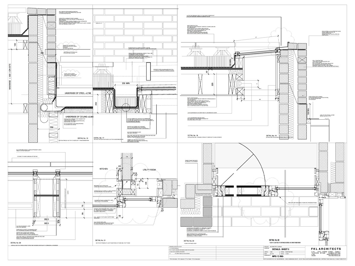 Mở đầu hồ sơ phần kết cấu là các ghi chú chung trong xây dựng