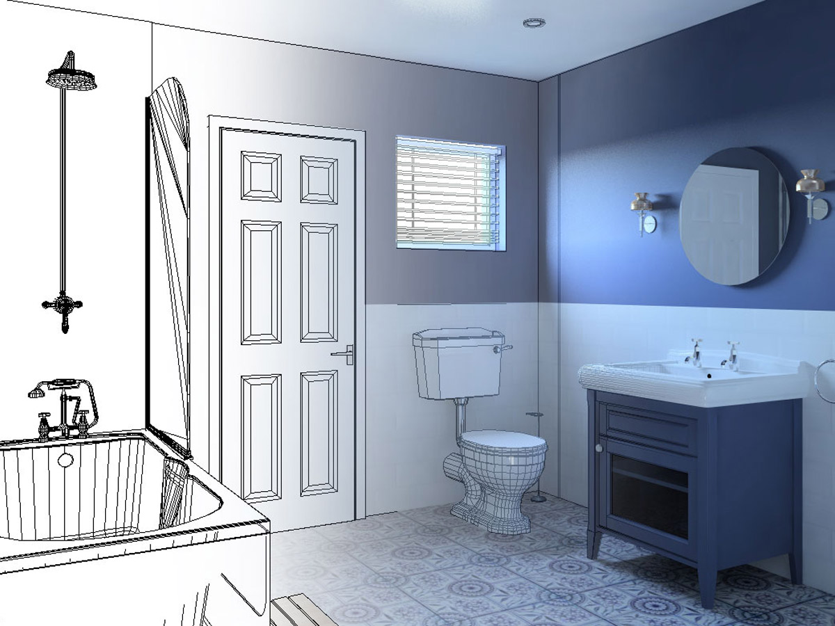Chi tiết là tất cả khi thiết kế phòng tắm, nhà vệ sinh hiện đại. Dễ dàng lướt qua bức tranh vẽ chi tiết cực đẹp và bạn sẽ cảm nhận được sự tỉ mỉ, tinh tế và hiện đại của các chi tiết sắp xếp trong không gian nhà vệ sinh của bạn.