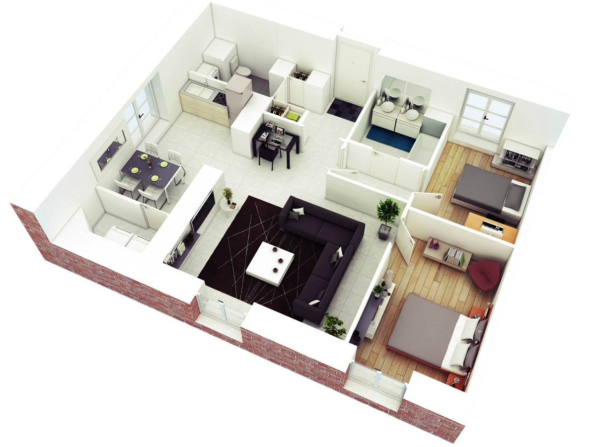 Không đặt vị trí phòng bếp ngay dưới hoặc bên trên nhà vệ sinh của các tầng, không để cửa sổ hoặc khoảng trống sau lưng bếp