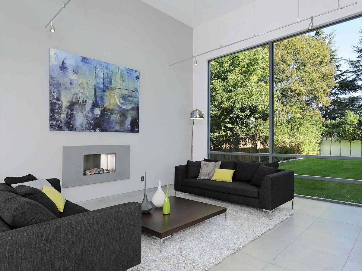 Kiểu phòng khách tích hợp phòng làm việc luôn là một trong các mẫu phòng khách đẹp và là ý tưởng tuyệt vời giúp tối ưu diện tích