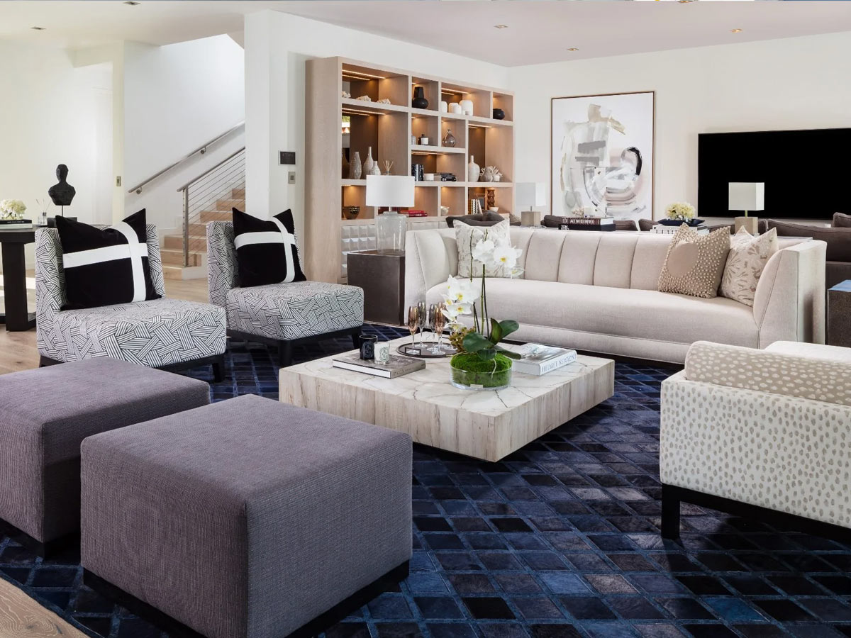 Một không gian phòng khách đẹp thì ngoài việc chăm chút về các yếu tố trên còn phải tạo ra được những điểm nhấn thú vị