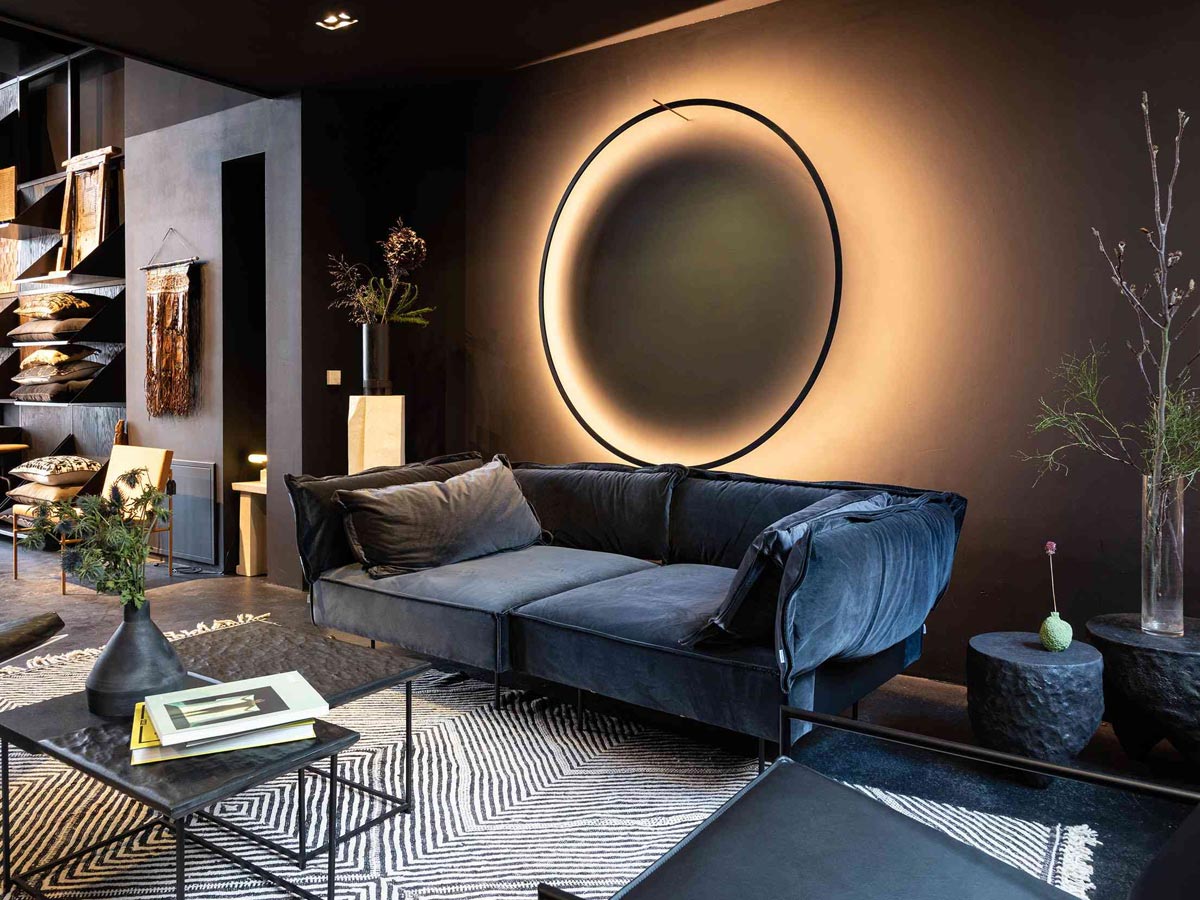 Đèn trang trí phòng khách theo phong cách hiện đại