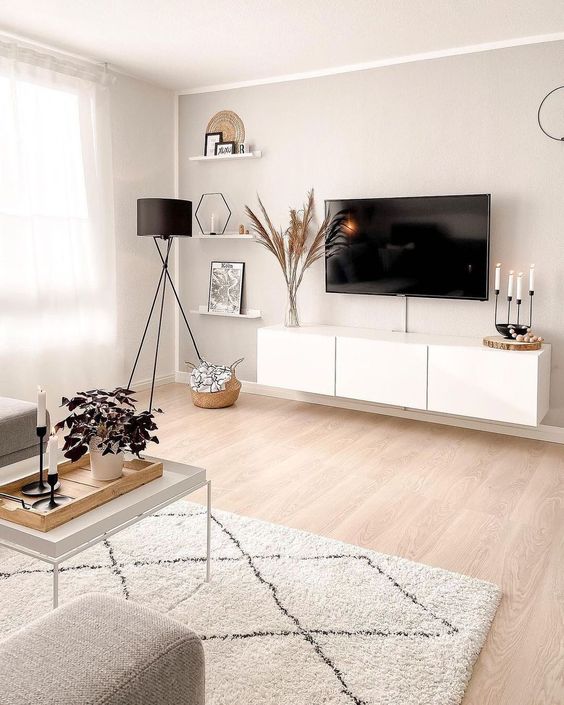 Đợt trang trí phòng khách đơn giản hiện đại