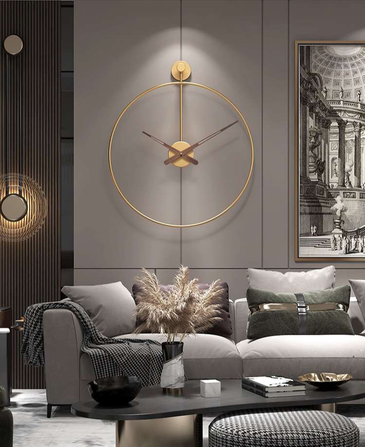 Đồng hồ treo tường cá chép vượt vũ môn