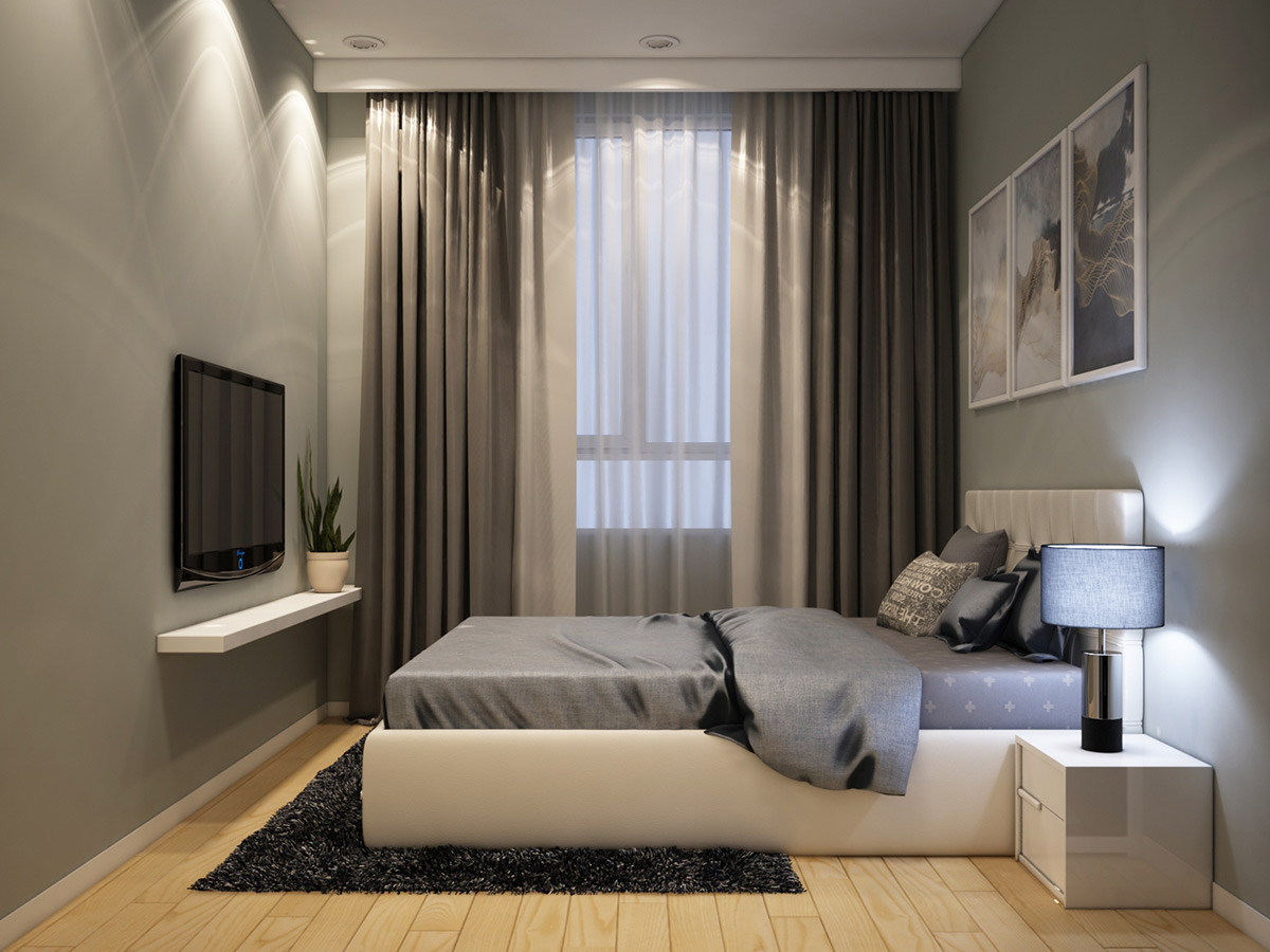 Việc sử dụng thêm rèm cửa sổ sẽ giúp tạo mở không gian và điều hướng nguồn ánh sáng tự nhiên chiếu vào phòng