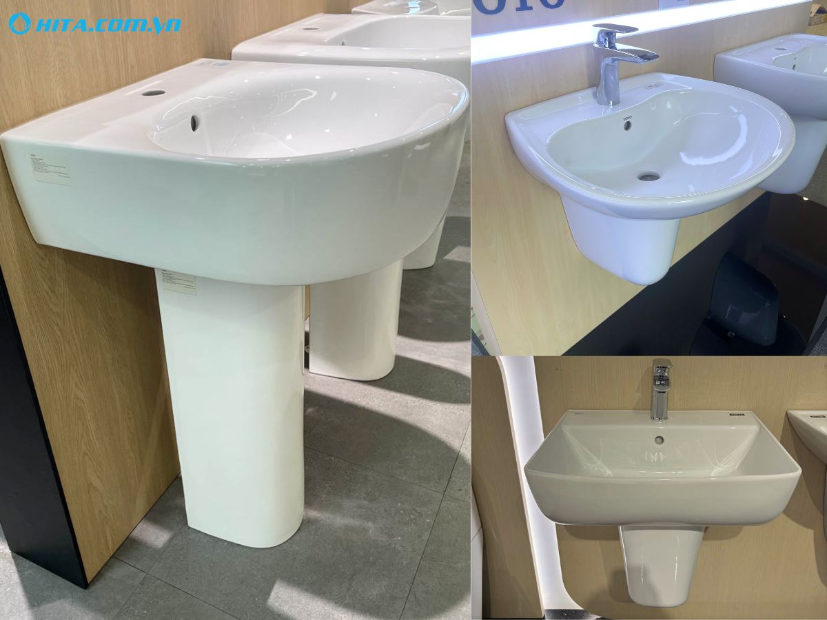 D&ugrave;ng lavabo treo tường khi cần tối ưu kh&ocirc;ng gian