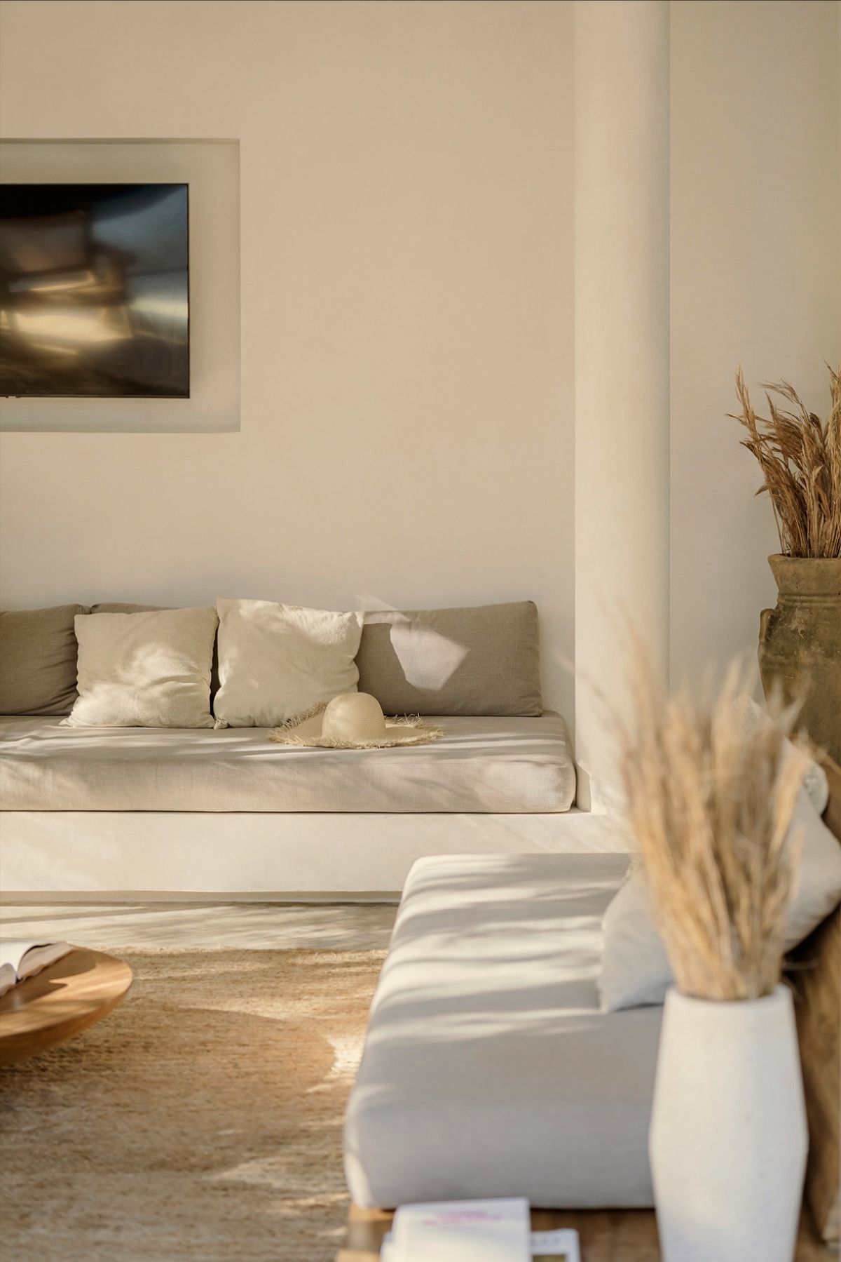 Tối giản nội thất để phòng khách nhỏ được thông thoáng