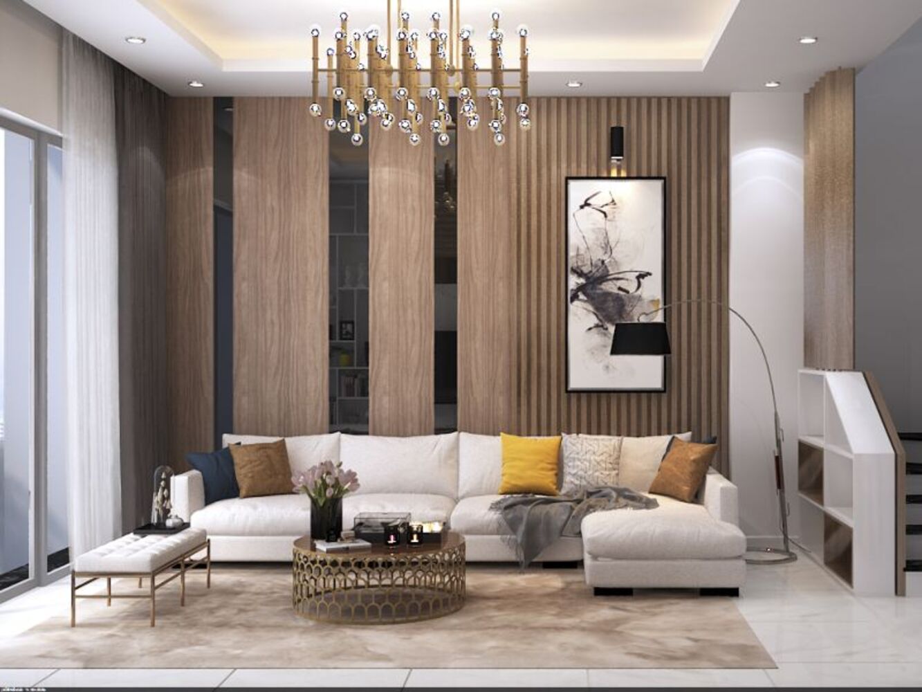 Theo đuổi vẻ đẹp sang trọng, hiện đại cũng là một gợi ý tôn lên sự đẳng cấp cho ngôi nhà của bạn