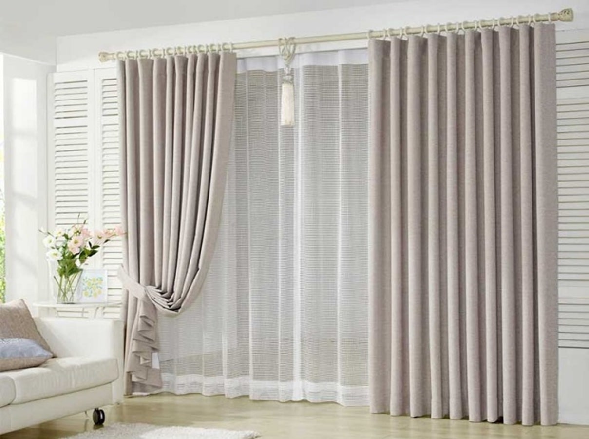 Rèm cửa 2 lớp sẽ giúp bạn dễ dàng điều chỉnh được ánh sáng theo ý thích hiệu quả hơn