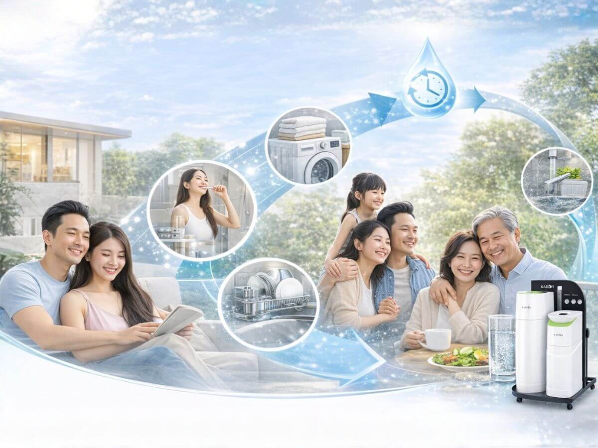 Lọc tổng / lọc nước đầu nguồn của Karofi hướng tới nhu cầu sử dụng thực tế của người Việt