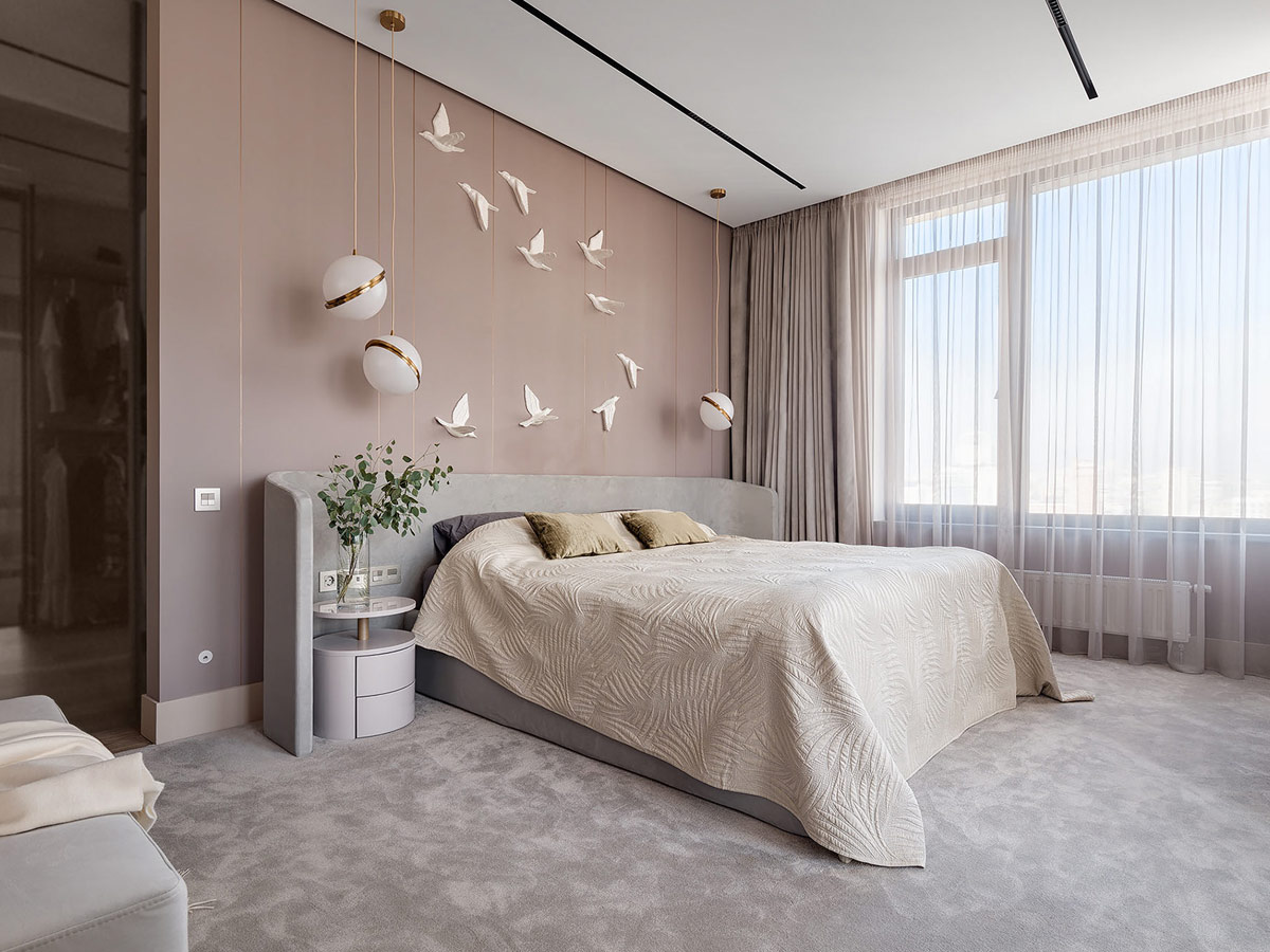 Hãy lựa chọn màu sắc và nội thất phù hợp để căn phòng ngủ luôn là nơi các thành viên cảm thấy vui vẻ khi ở trong phòng của mình