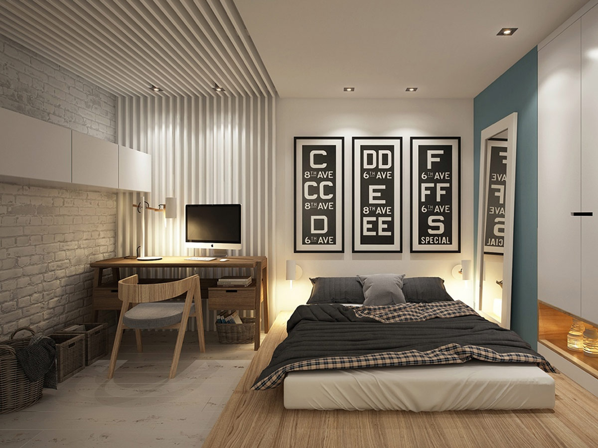 Thiết kế, trang trí phòng ngủ nhỏ không giường ng tạo ra một chỗ ngủ đẹp, tiện ích và bảo vệ sức khỏe