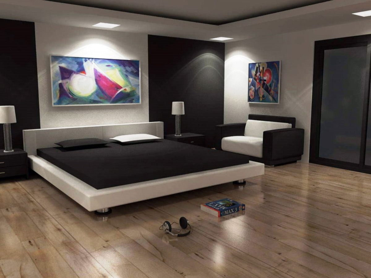 Đối với trường phái thiết kế, trang trí tối giản, chúng ta chỉ nên lựa chọn từ 2-3 tông màu chủ đạo cho không gian phòng ngủ