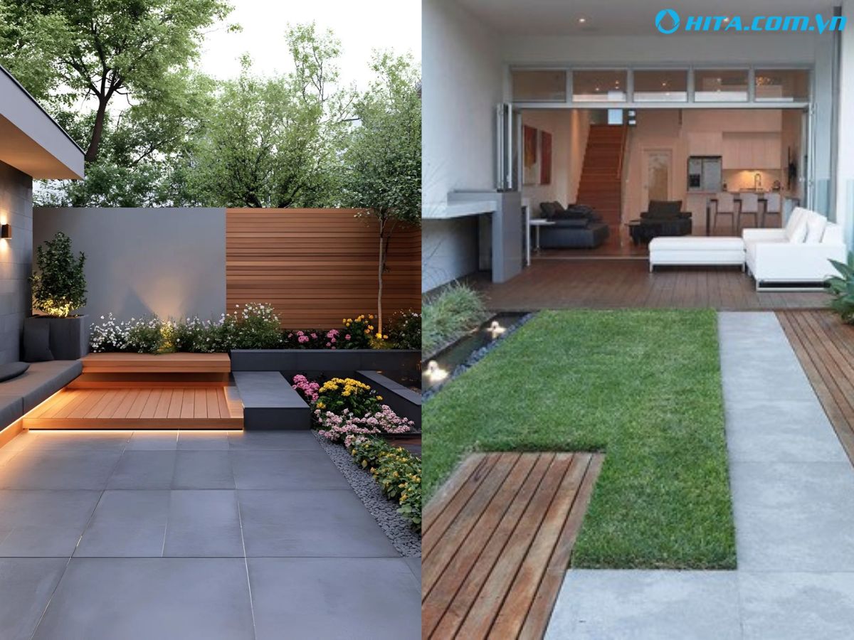 Phong c&aacute;ch sống thể hiện qua g&oacute;c s&acirc;n vườn 1