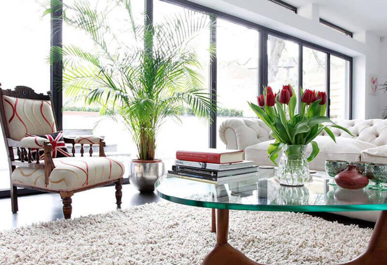 Đặt cây xanh phù hợp để không gây vướng víu và va chạm cho người ngồi