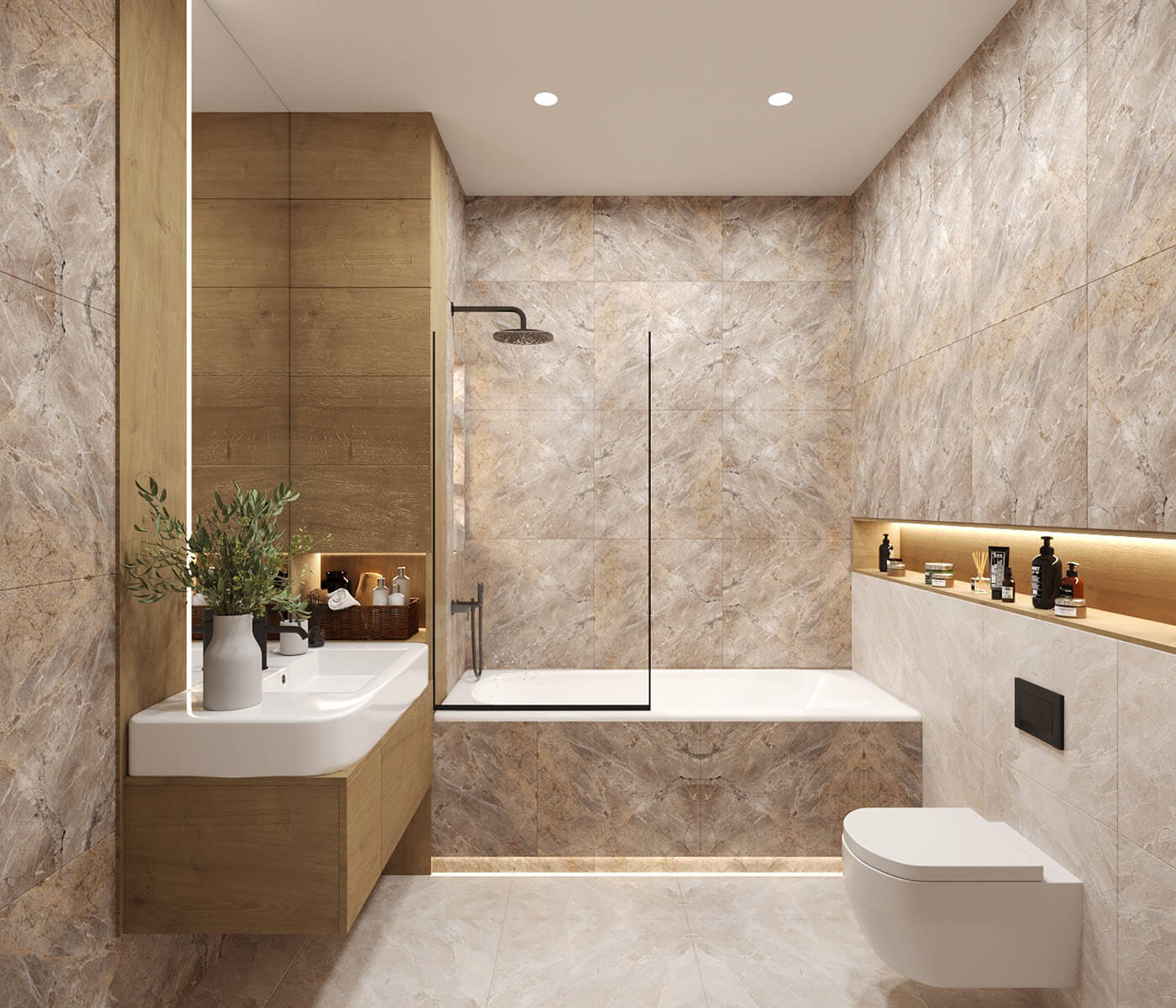 Sử dụng thiết bị vệ sinh tân cổ điển trong thiết kế phòng tắm - KOREST