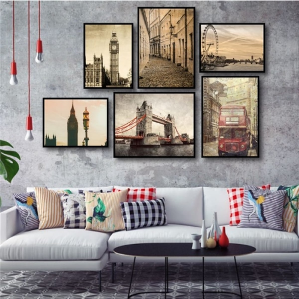 Tranh treo tường cổ điển London này rất hợp với những ai yêu thích nét đẹp hoài cổ