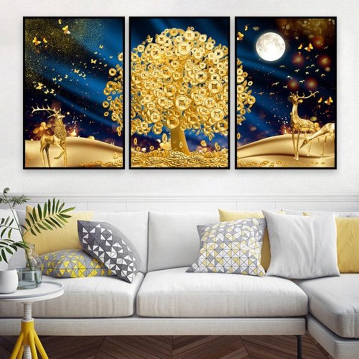 Tranh 3D mang lại sự sinh động cho phòng khách và cực hút người nhìn