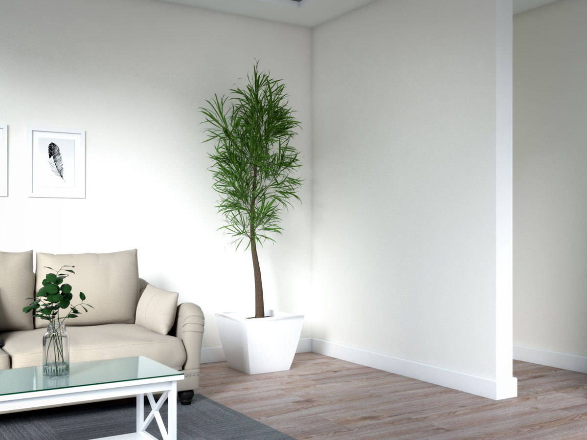 Bỏ qua phần góc cạnh của những vách tường chính là sai lầm mà nhiều gia chủ thường hay mắc phải