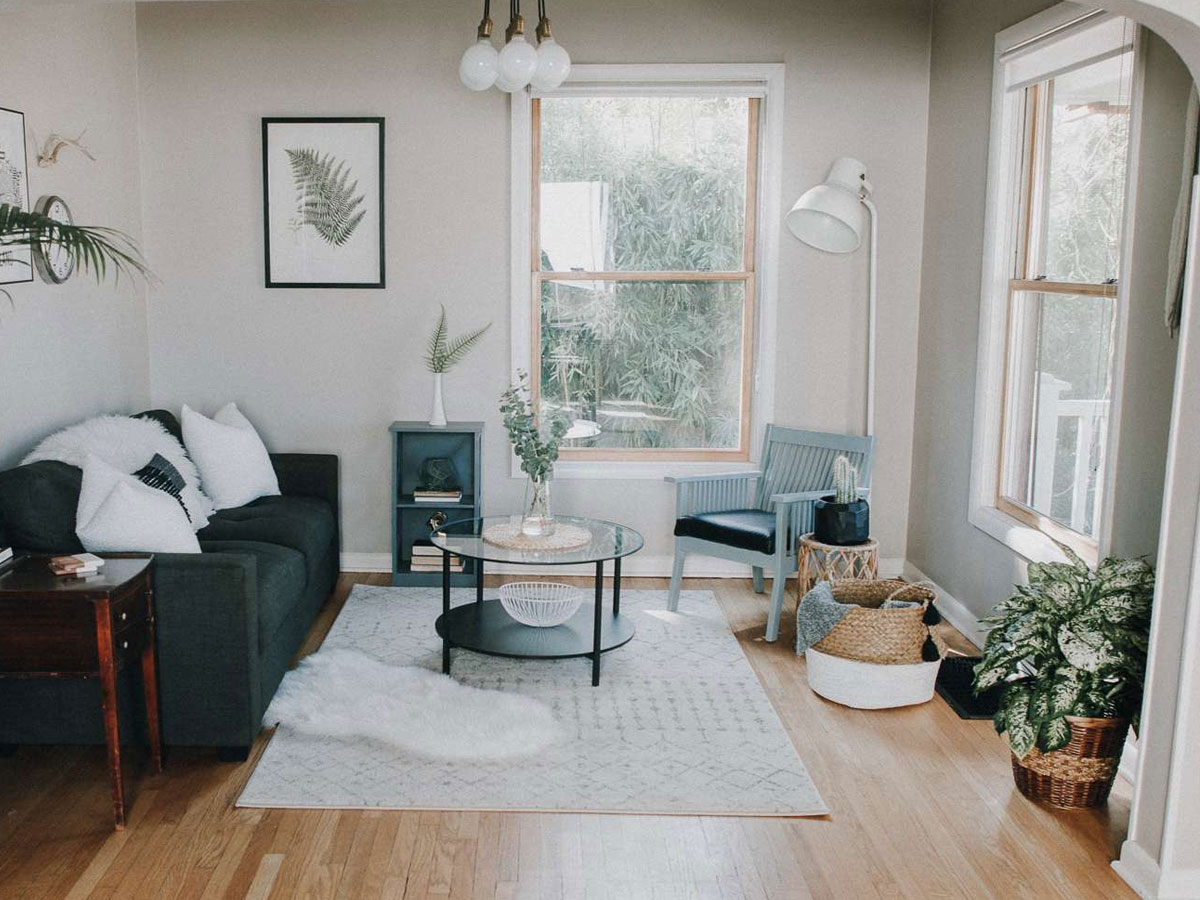 Khi đảo mắt nhìn xung quanh căn phòng người ta thường dừng lại ở nơi góc phòng