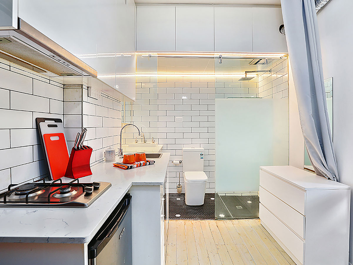 Vị trí của bếp và nhà vệ sinh mà đối diện nhau dễ dẫn đến nhiều lục đục, ồn ào, cãi vã trong nhà và làm tiêu tan tài khí