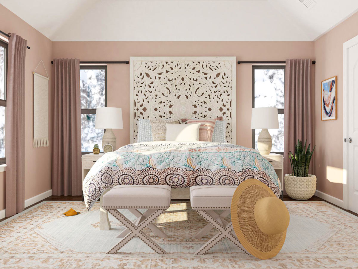 Cần lựa chọn màu sắc phòng ngủ hợp với mệnh của cả hai vợ chồng